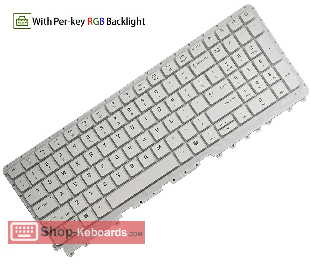 HP 16-AH0XXX Keyboard replacement