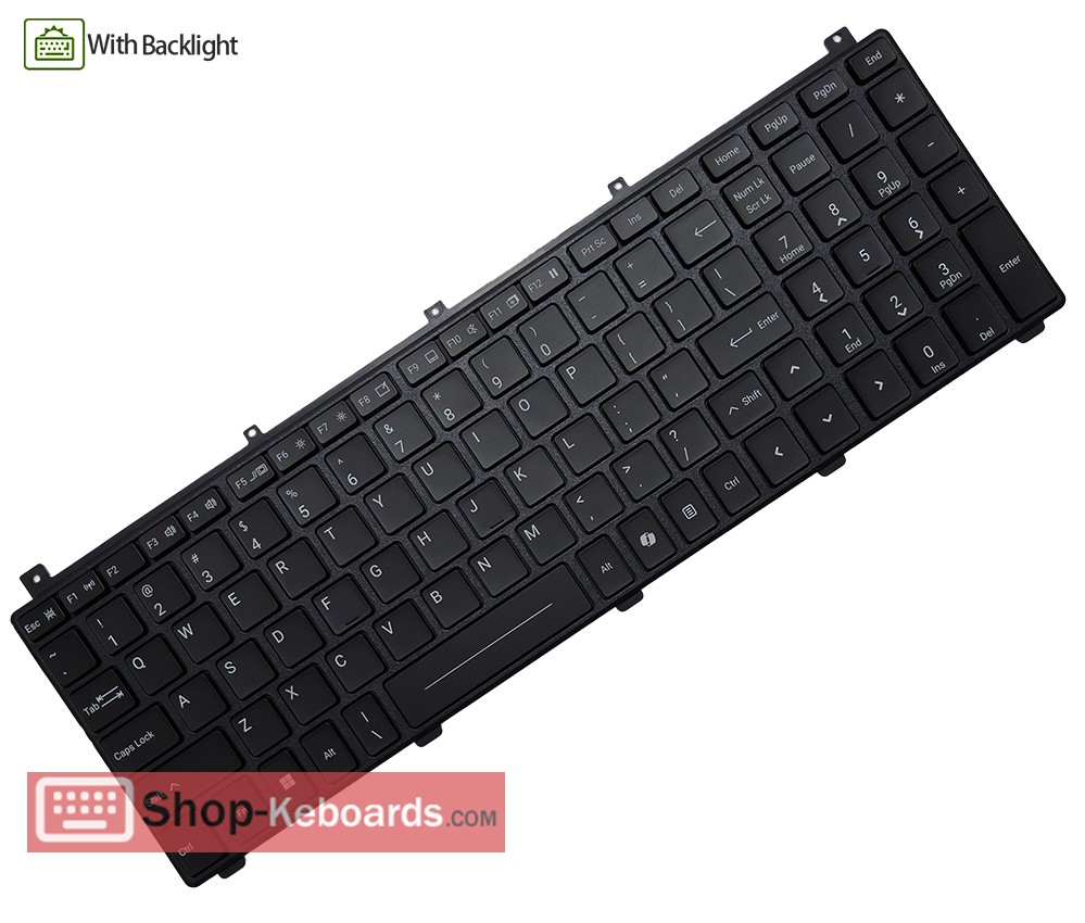 GETAC 531012870020 Keyboard replacement
