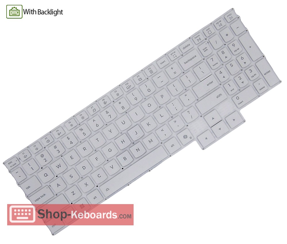 Lenovo Legion 7 16AGP11 Keyboard replacement