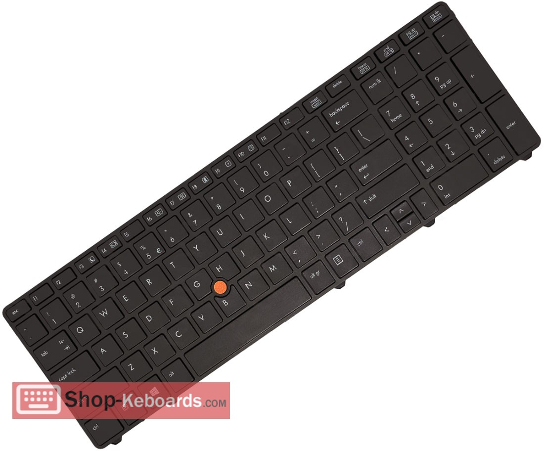 HP 638514-091 Keyboard replacement