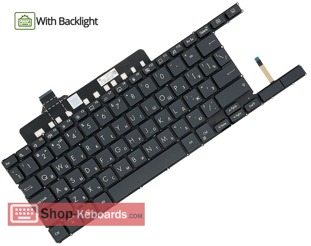 Asus 0KN1-F11UK13 Keyboard replacement