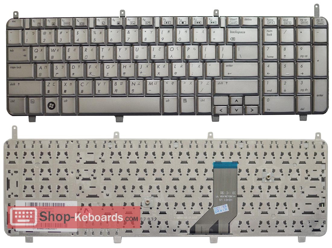 HP AEUT8U00030  Keyboard replacement
