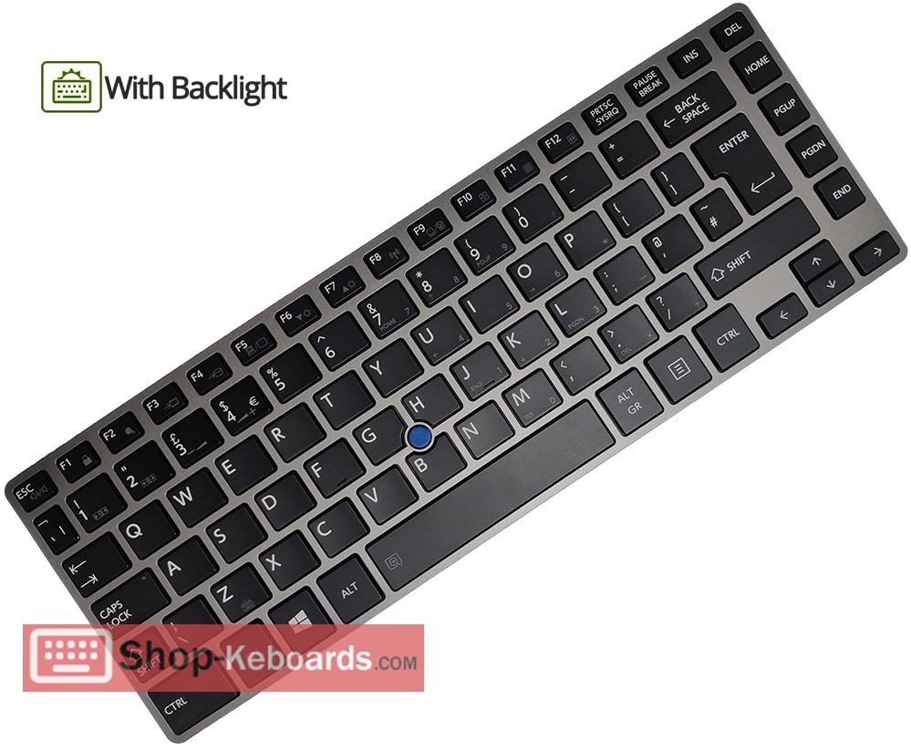 Toshiba PT343E-04M01GEN  Keyboard replacement