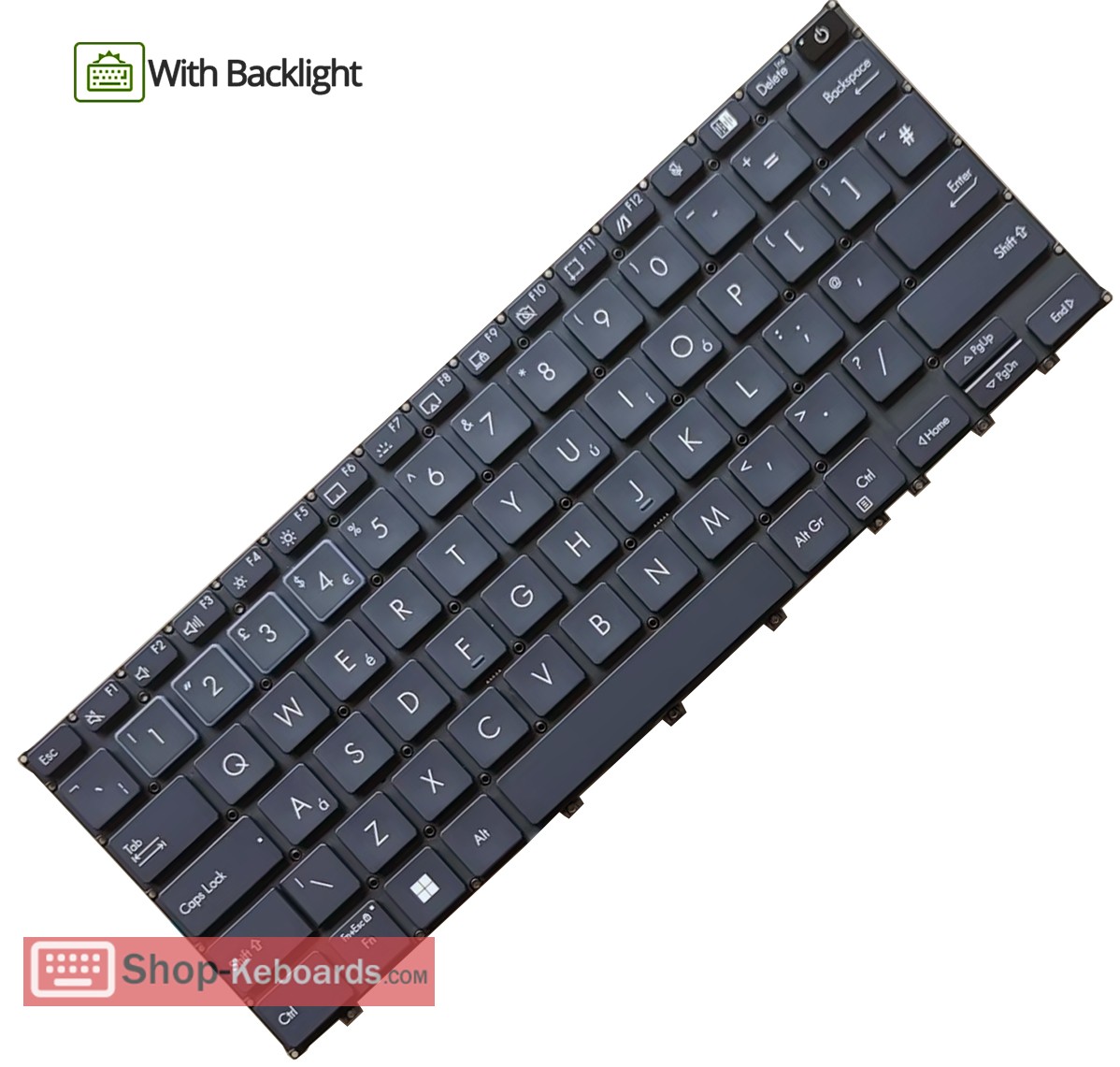 Asus EXPERTBOOK B9400CBA-KC0641X  Keyboard replacement